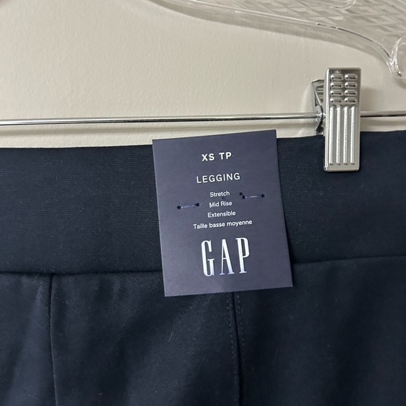 Gap Blue Mid-Rise Stretch Leggings - Picture 3 of 4